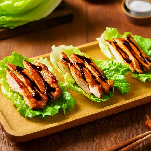 Grilled Chicken Lettuce Wraps