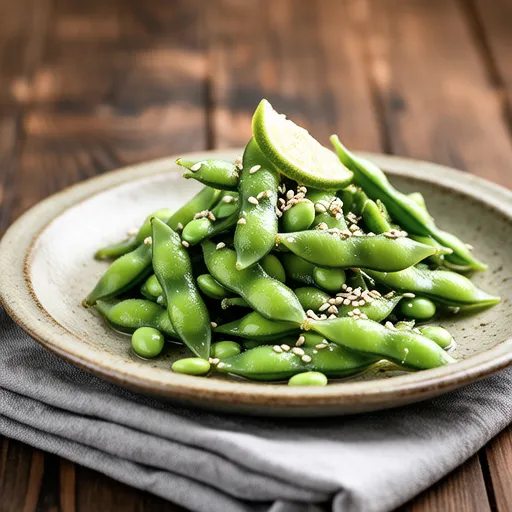 Chikuwa and Edamame Seaweed Salad