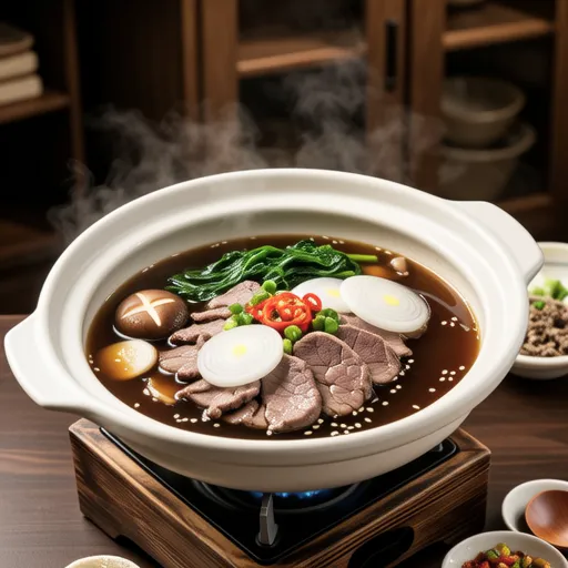 Maitake Sukiyaki-style Stew