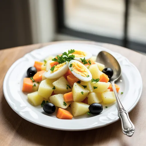 Anchovy Potato Salad