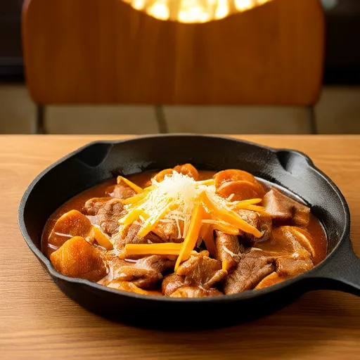 ポークとちくわのチーズ炒め