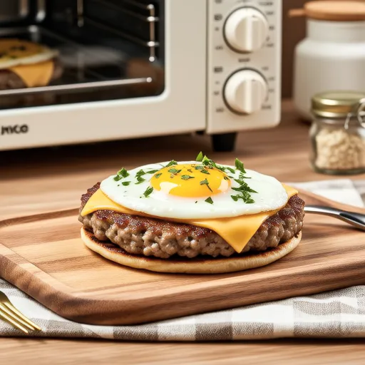 Microwave Tofu Hamburger