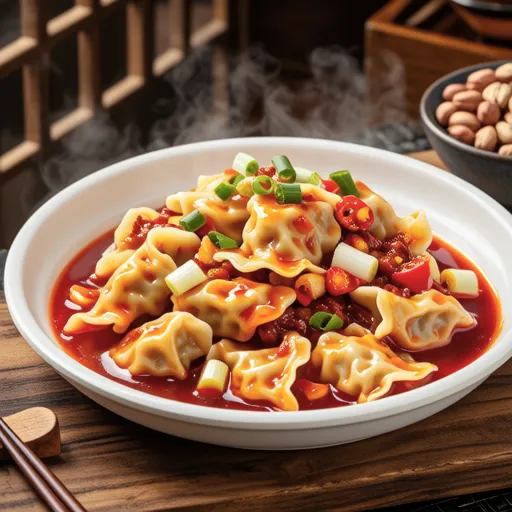 Mandu Tteok Gangjeong (Korean Dumpling and Rice Cake Stir-fry)