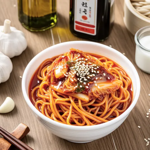 Kimchi Bibim Noodles