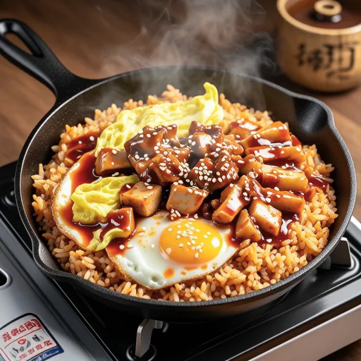 Tuna Gochujang Egg Fried Rice