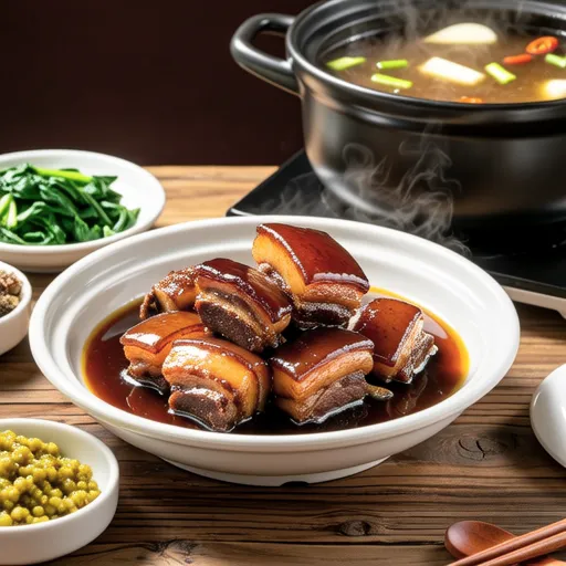 Authentic Braised Pork Belly