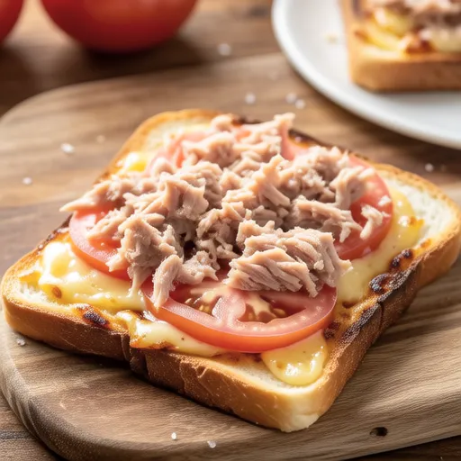 Tuna and Tomato Mayo Toast