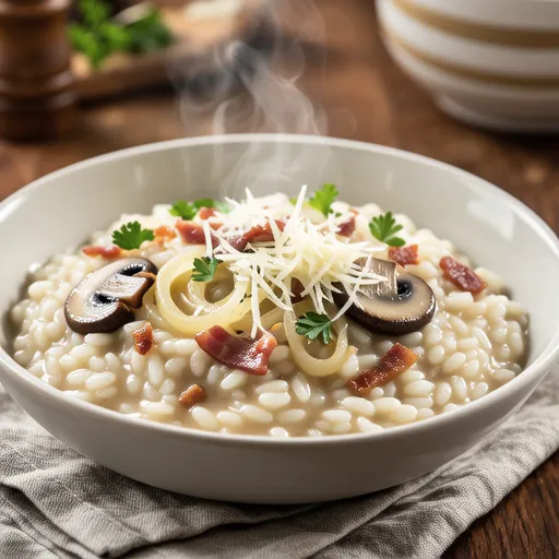 Homemade Cream Sauce Risotto