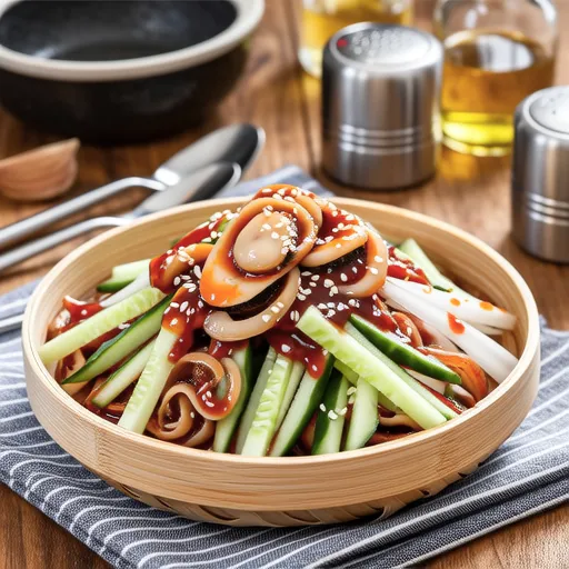Apple Abalone Salad