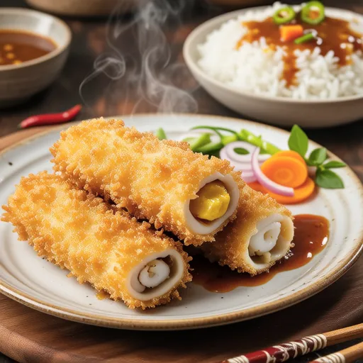 Curry Squid Sausage
