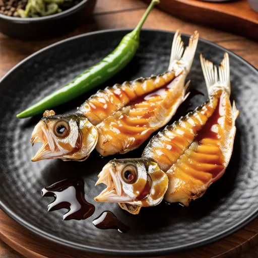 Sanma no Amazu-yaki (Sweet and Sour Grilled Pacific Saury)