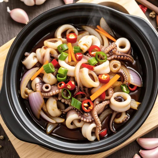 Stir-fried Squid