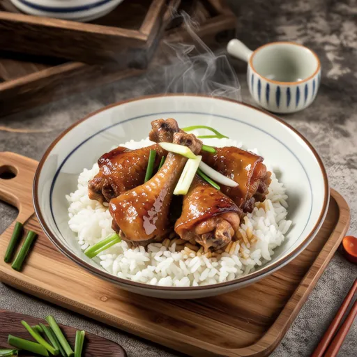 Chicken Rice in Thai Style