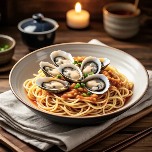 Winter Special Oyster Yeondu Pasta