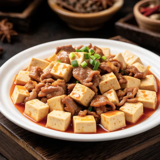 Stir-fried Tofu Kimchi with Pork