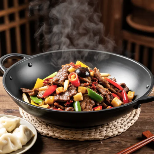 Spicy Stir-fried Vegetables with Meat