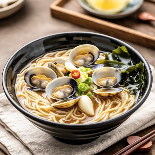 Garlic Clam Udon