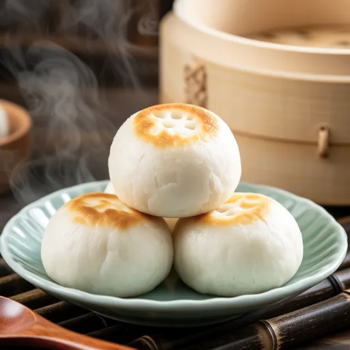 Steamed Tofu Pancakes