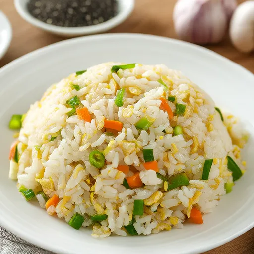 簡単な野菜チャーハン