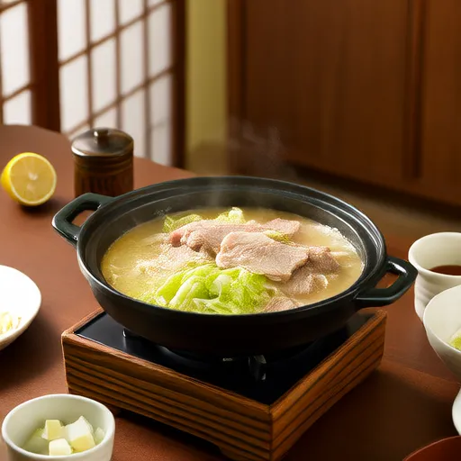 Soupe au porc et au chou