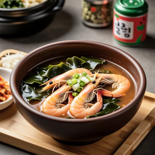 Shrimp Seaweed Soup