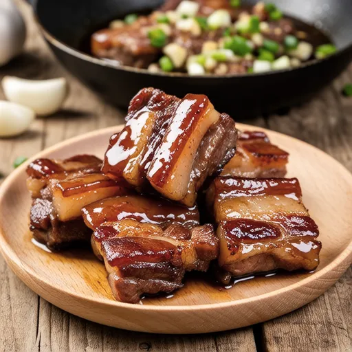 Soy Sauce Marinated Grilled Pork