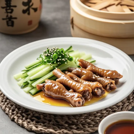 Chicken Tender with Scallion Salt Sauce