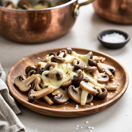 Maitake Cheese Stir-fry