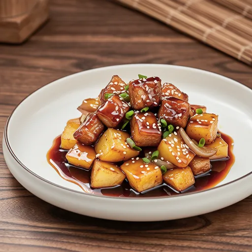Stir-fried Spam and Potatoes