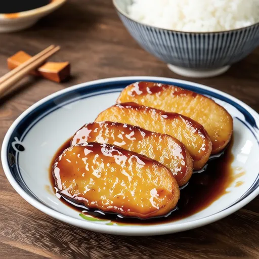 Yam Steak (Japanese Home-style Dish)