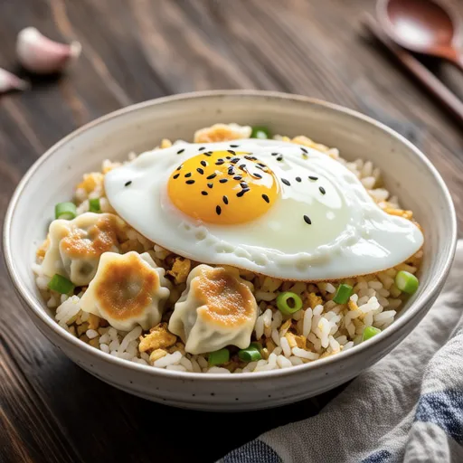 Butter Dumpling Fried Rice