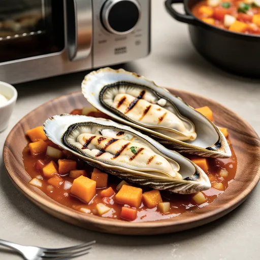 Grilled Pacific Saury with Ratatouille Sauce