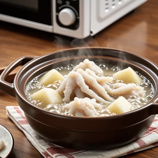 Octopus and Taro Miso Stew