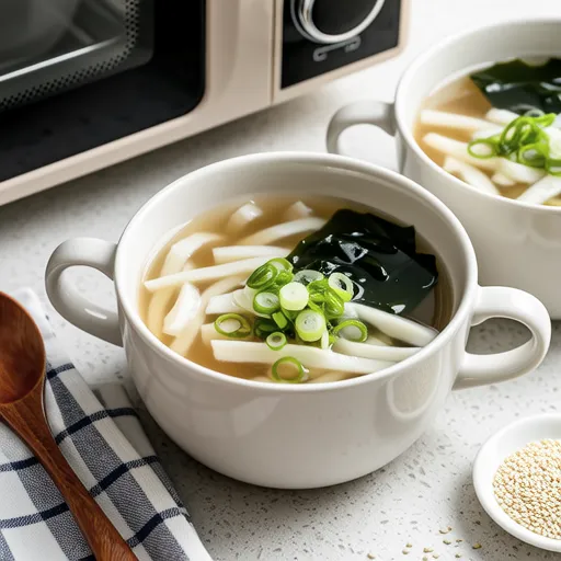 Daikon and Wakame Cup Miso Soup