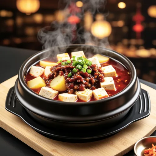 Spam Tofu Stew