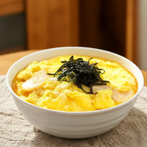 金針菇蒸蛋
