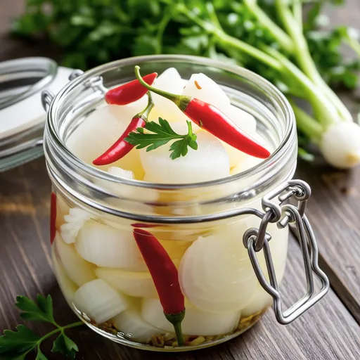 Pickled Turnips with Kombucha