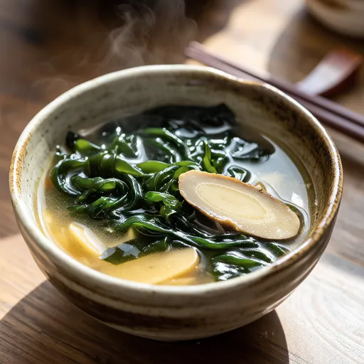 Gobo and Wakame Soup