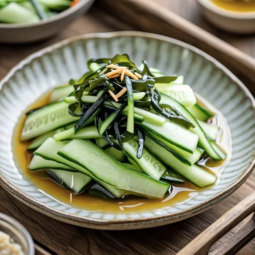 Cucumber and Onion Vinegar Salad