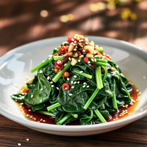 Spinach Doenjang Salad
