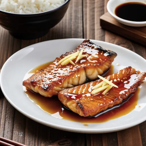 Ginger Soy Sauce Yellowtail