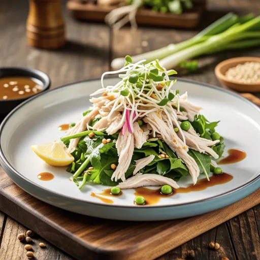 Chicken Breast and Bean Sprout Salad