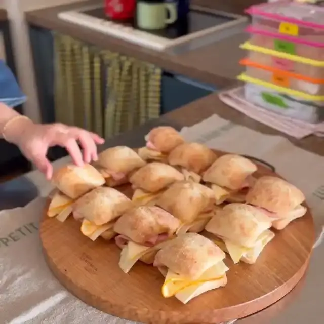 미니 햄 치즈 샌드위치