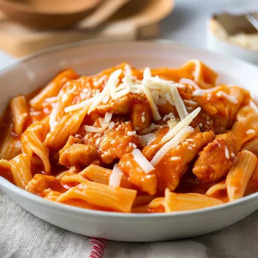 Pasta de Pollo y Tomate