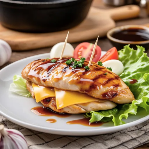 Chicken Breast Cheese Teriyaki