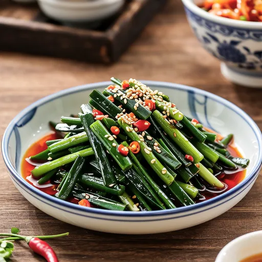 Fragrant Spring Onion Salad (Dal-Lae-Mu-Chim)