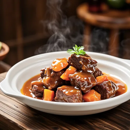 Braised Beef with Tomato Sauce