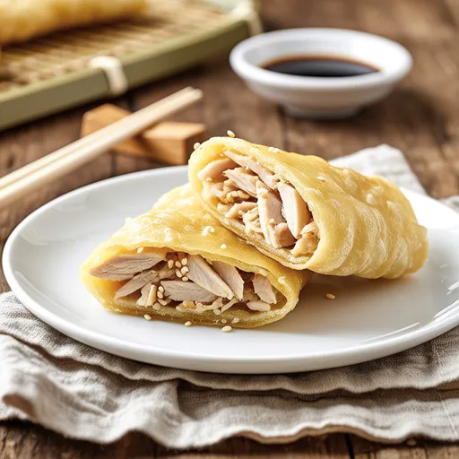 Tofu Chicken Breast Inari Sushi (Diet Recipe)