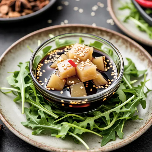 Young Leaf Acorn Jelly Salad