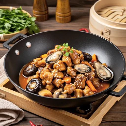 Chicken Breast and Mushroom Stir-fry